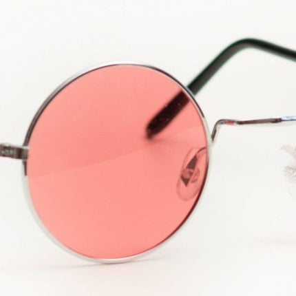 Roze Hippie Bril van Partychimp koop je bij Partywinkel