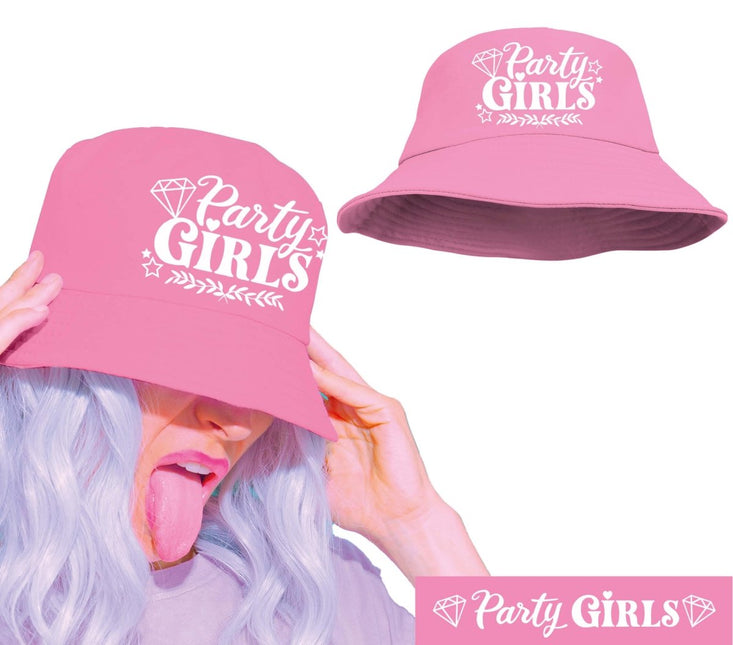 Roze Hoed Dames Party Girls van Fiestas Guirca koop je bij Partywinkel