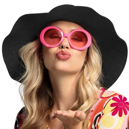 Roze Jackie Bril van Boland koop je bij Partywinkel