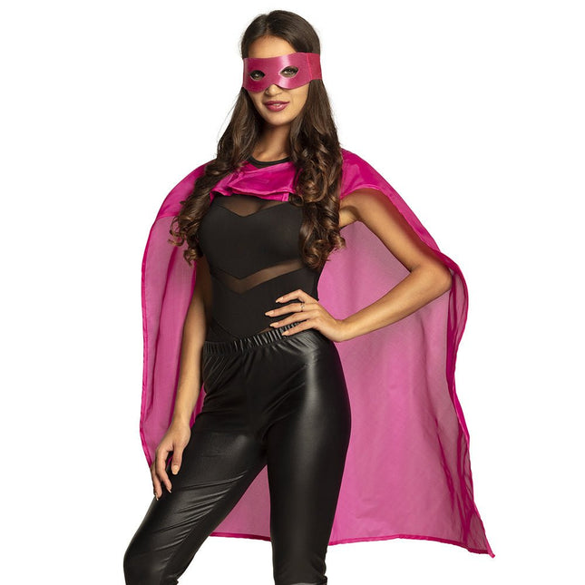 Roze Kostuum Set Held 2 delig van Boland koop je bij Partywinkel