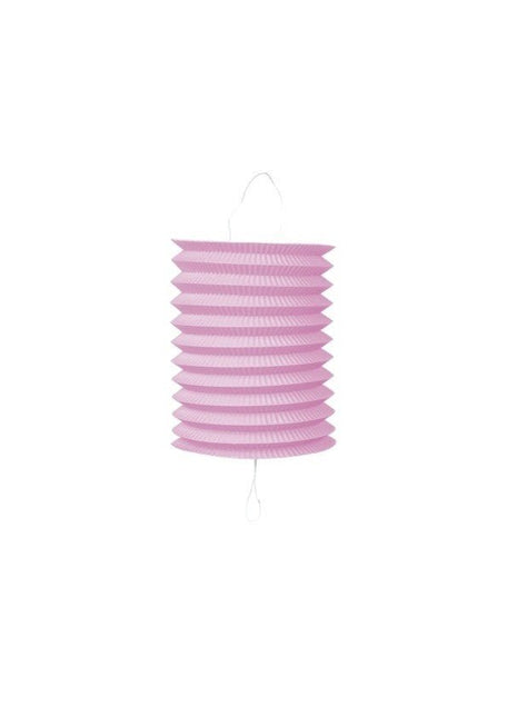 Roze Lampion 16cm van WeFiesta koop je bij Partywinkel