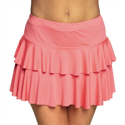Roze Minirok Ruches van Boland koop je bij Partywinkel