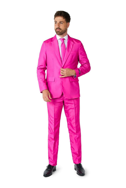 Roze Pak Heren Suitmeister van Suitmeister koop je bij Partywinkel