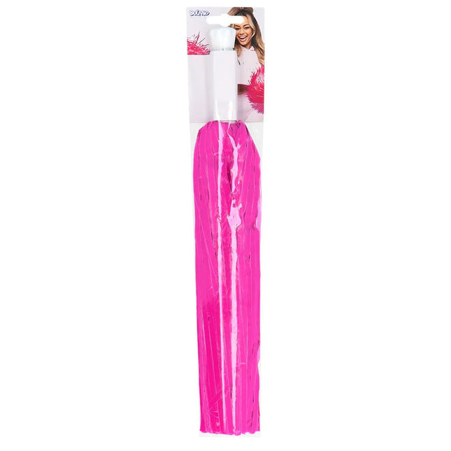 Roze Pompom 34cm van Boland koop je bij Partywinkel