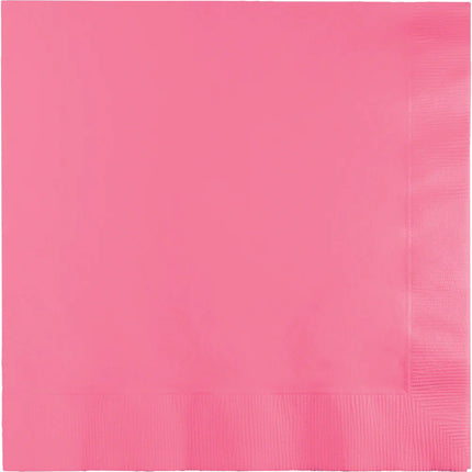 Roze Servetten 3 - Laags 33cm 50st van Creative Converting koop je bij Partywinkel