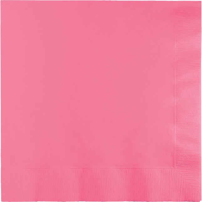 Roze Servetten 3 - Laags 41cm 25st van Creative Converting koop je bij Partywinkel