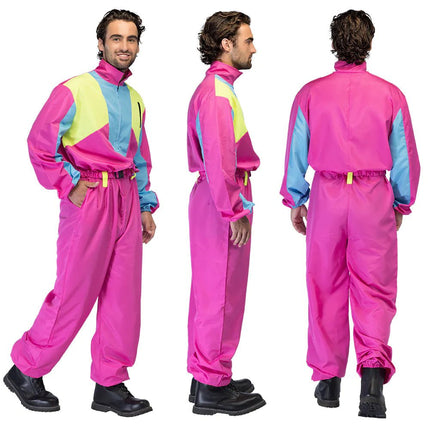 Roze Skipak Heren Uv Blacklight van Boland koop je bij Partywinkel