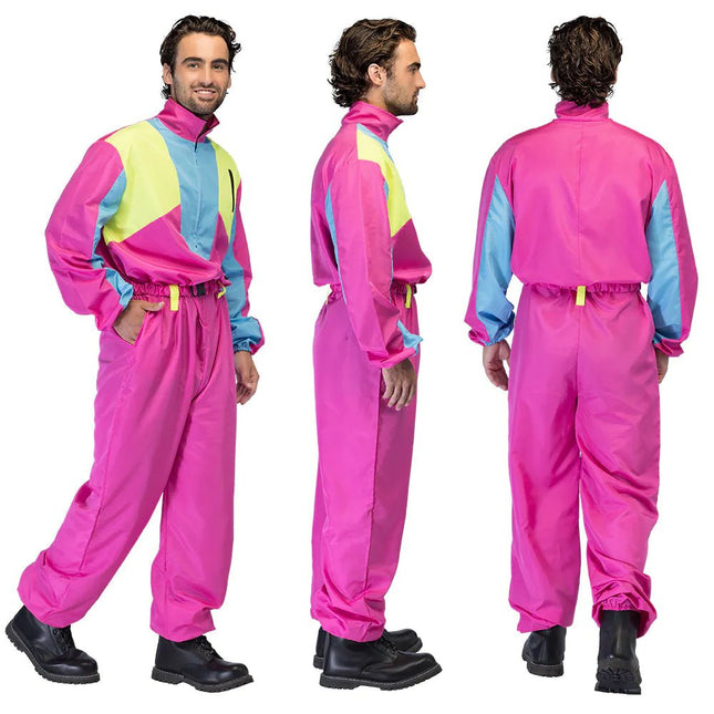 Roze Skipak Heren Uv Blacklight van Boland koop je bij Partywinkel