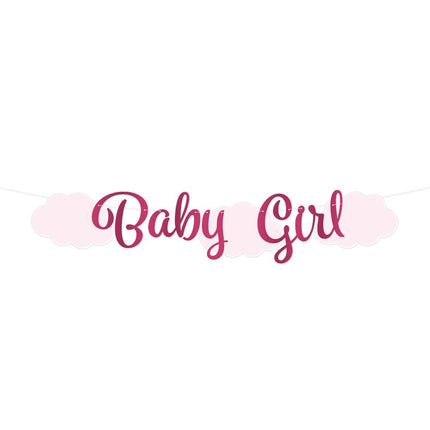 Roze Slinger Baby Girl 2m van WeFiesta koop je bij Partywinkel