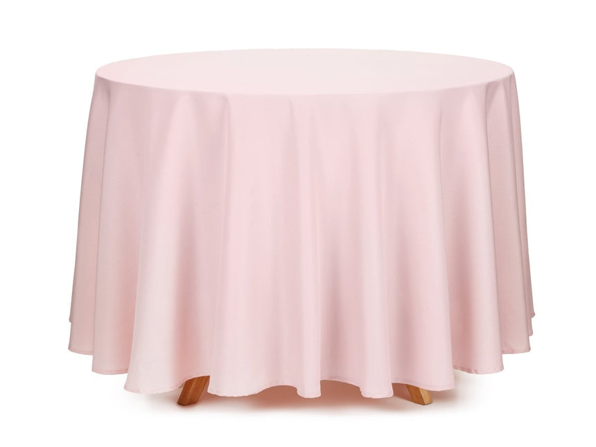 Roze Tafelkleed 2,3m van Partydeco koop je bij Partywinkel