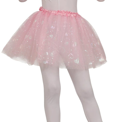 Roze Tutu Meisje Hartjes van Fiestas Guirca koop je bij Partywinkel