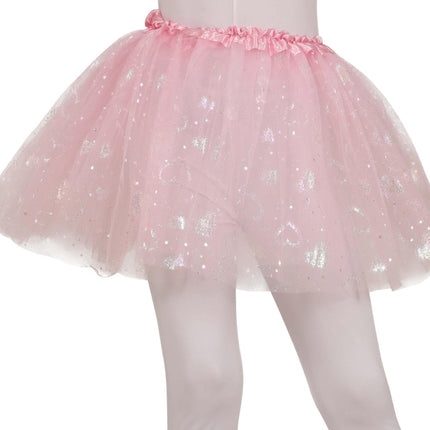 Roze Tutu Meisje Hartjes van Fiestas Guirca koop je bij Partywinkel