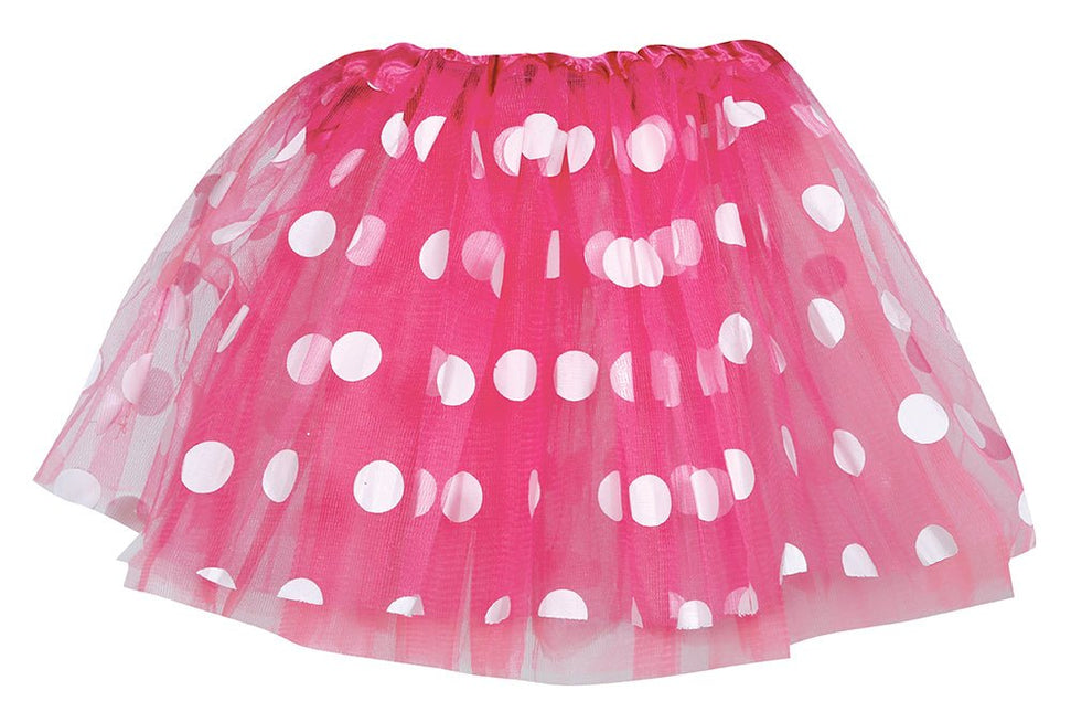 Roze Tutu Meisje Stippen van Fiestas Guirca koop je bij Partywinkel