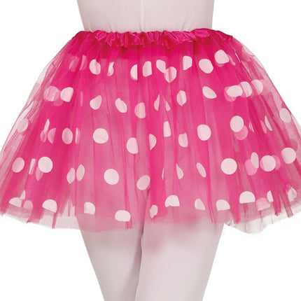 Roze Tutu Meisje Stippen van Fiestas Guirca koop je bij Partywinkel