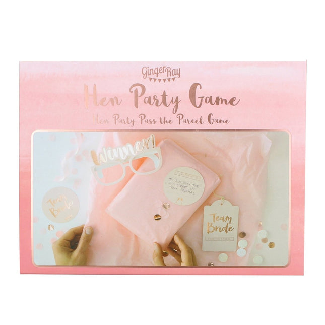 Roze Vrijgezellenfeest Spel van Ginger Ray koop je bij Partywinkel