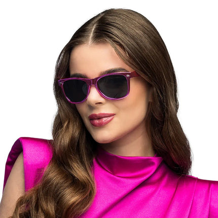 Roze Zonnebril Glans van Boland koop je bij Partywinkel
