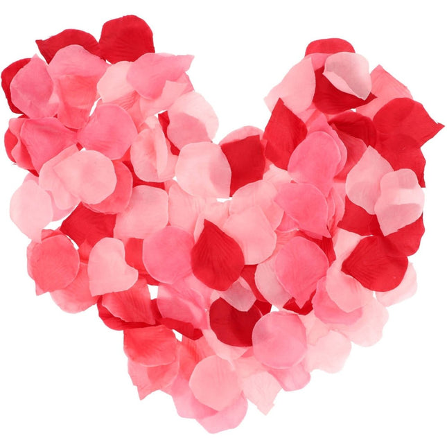 Roze Rozenblaadjes 144st van Folat koop je bij Partywinkel