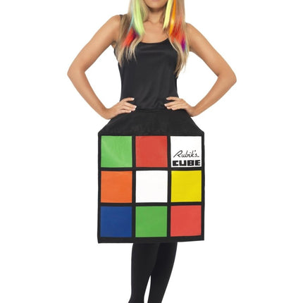 Rubik's Cube 3D Kostuum Dames van Smiffys koop je bij Partywinkel