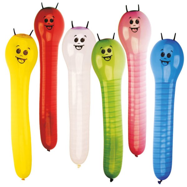 Rups Ballonnen Gekleurd 60,9cm van Riethmueller koop je bij Partywinkel