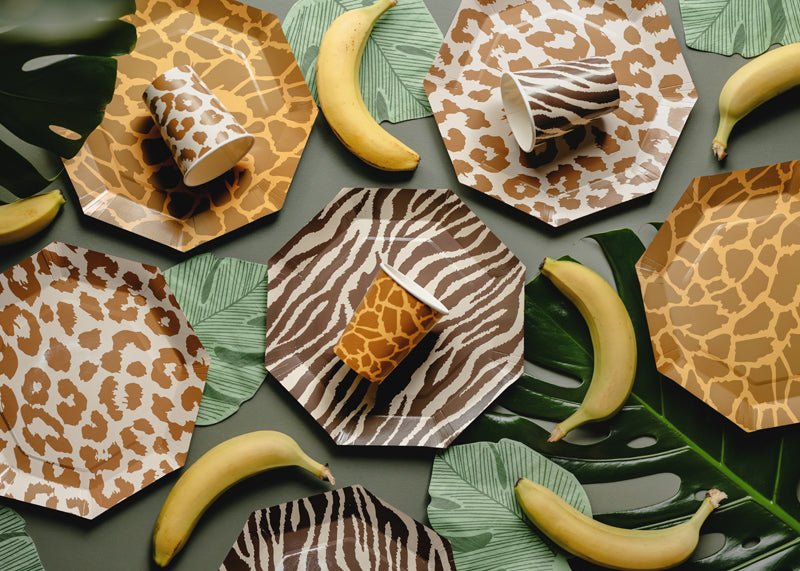 Safari Bekers 220ml 6st van Partydeco koop je bij Partywinkel