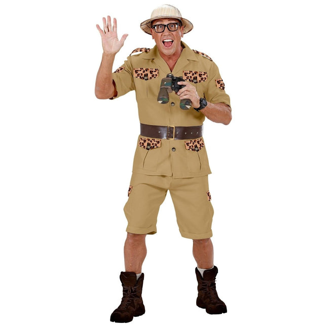 Safari Kostuum Heren Panter van Widmann koop je bij Partywinkel