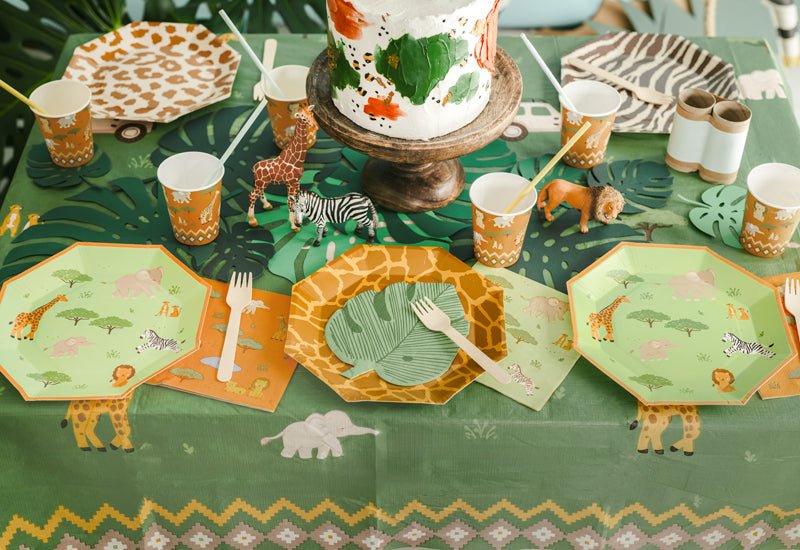 Safari Servetten 2 Laags 33cm 12st van Partydeco koop je bij Partywinkel