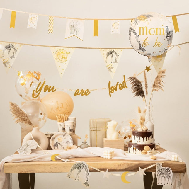 Safari Slinger Baby 4m van Haza Witbaard koop je bij Partywinkel