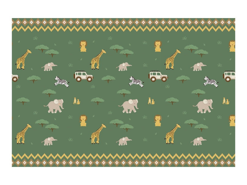 Safari Tafelkleed 1,8m van Partydeco koop je bij Partywinkel