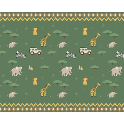 Safari Tafelkleed 1,8m van Partydeco koop je bij Partywinkel
