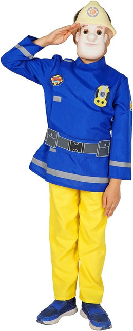 Sam de Brandweerman Kostuum met Masker van Ciao International koop je bij Partywinkel