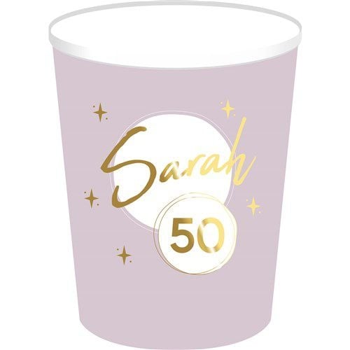 Sarah Beker Goud Roze 250ml 8st van Haza Witbaard koop je bij Partywinkel