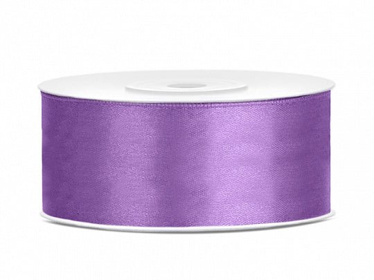 Satijn Lint Lila 25mm 25m van Partydeco koop je bij Partywinkel
