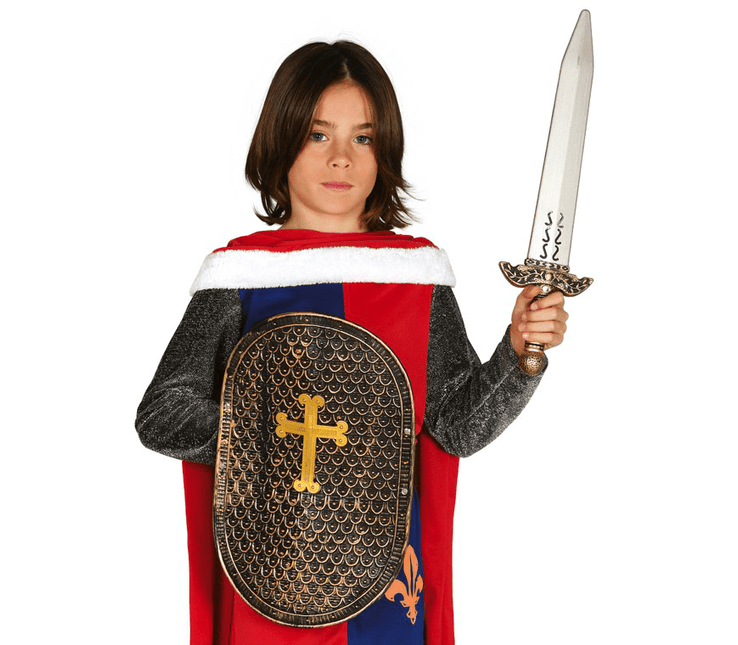 Schild En Zwaard Kind 48cm van Fiestas Guirca koop je bij Partywinkel