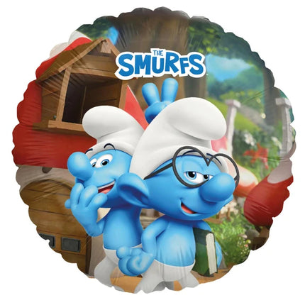 Smurfs Foil Balloon: Brainy Smurf (Empty), 45 cm