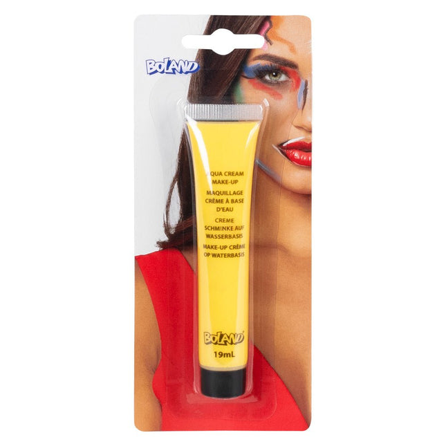 Schmink Waterbasis Geel 19ml van Boland koop je bij Partywinkel