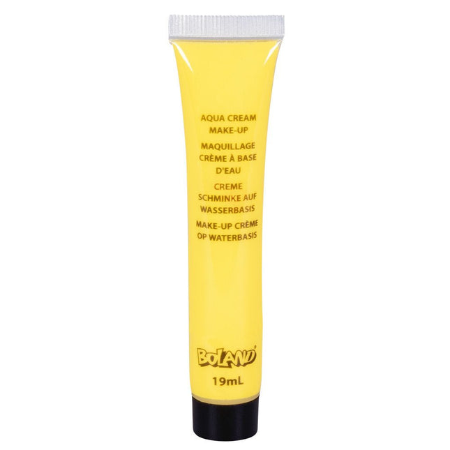 Schmink Waterbasis Geel 19ml van Boland koop je bij Partywinkel