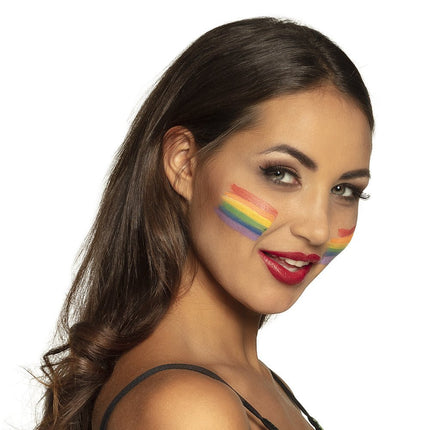 Schminkstift Regenboog Meerkleurig van Boland koop je bij Partywinkel