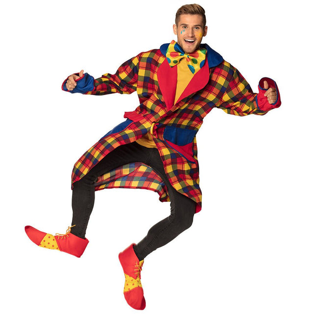 Schoenen Clown Stof 2st van Boland koop je bij Partywinkel