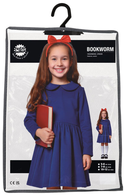 Schoolmeisje Kostuum Kind Boekenwurm van Fiestas Guirca koop je bij Partywinkel