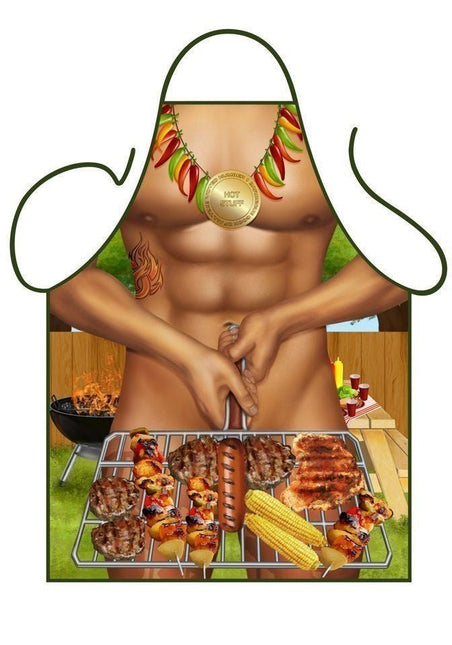 Schort Barbecue Man van Partychimp koop je bij Partywinkel