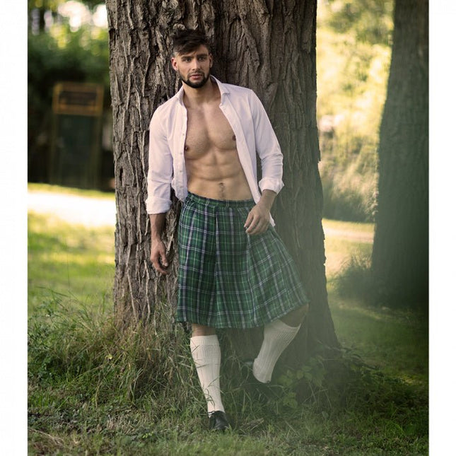 Schotse Kilt Groen van Boland koop je bij Partywinkel