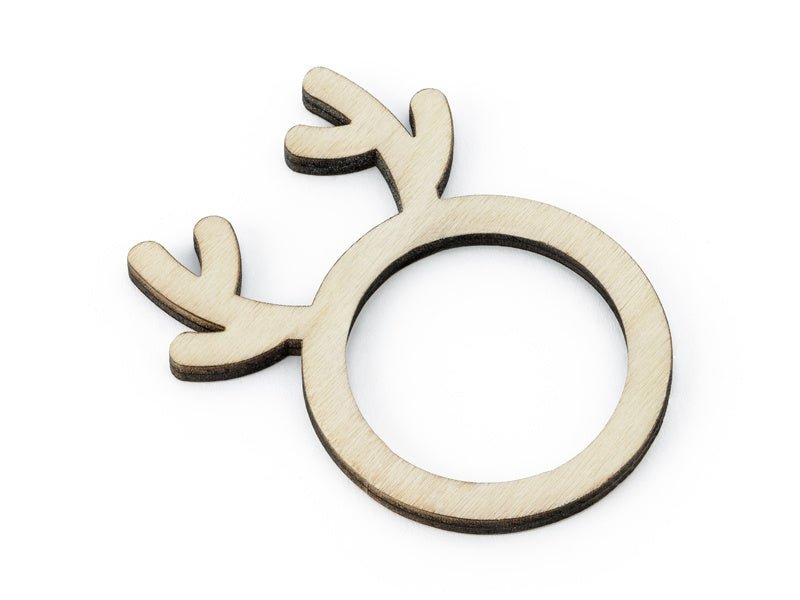 Servet Ringen 4cm 6st van Partydeco koop je bij Partywinkel