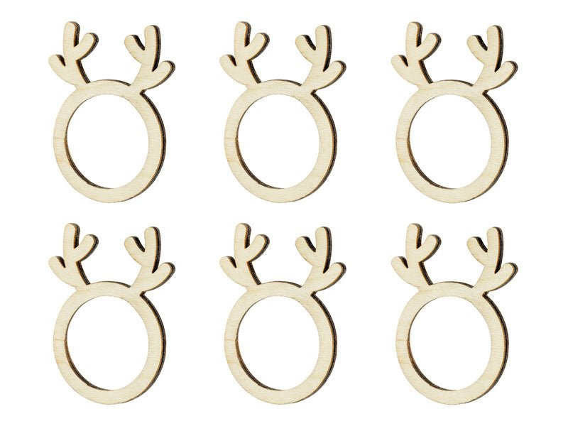 Servet Ringen 4cm 6st van Partydeco koop je bij Partywinkel