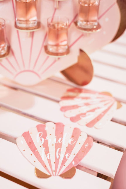 Servetten Bride To Be 13cm 20st van Partydeco koop je bij Partywinkel