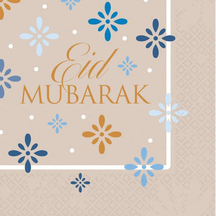 Servetten Eid Ramadan 33cm 16st van Riethmueller koop je bij Partywinkel