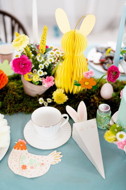 Servetten Haan 16cm 20st van Partydeco koop je bij Partywinkel