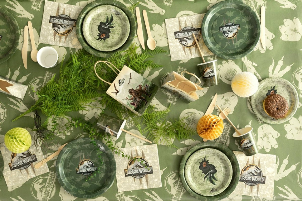 Servetten Jurassic World, 33x33 cm, mix van Partydeco koop je bij Partywinkel