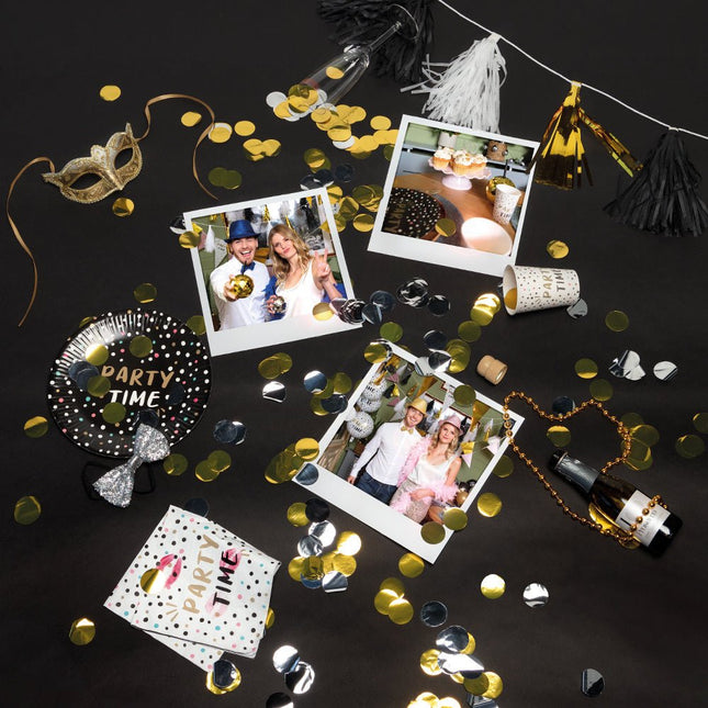 Servetten Party Time Papier 33cm 20st van Boland koop je bij Partywinkel