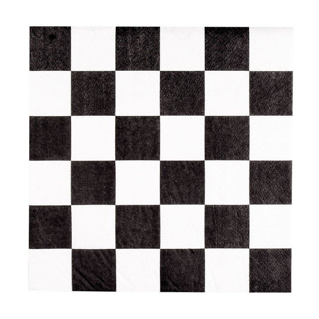 Servetten Race Papier 33cm van Boland koop je bij Partywinkel