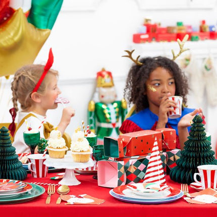 Servetten Rode Kerst Ster 15,5cm 20st van Partydeco koop je bij Partywinkel